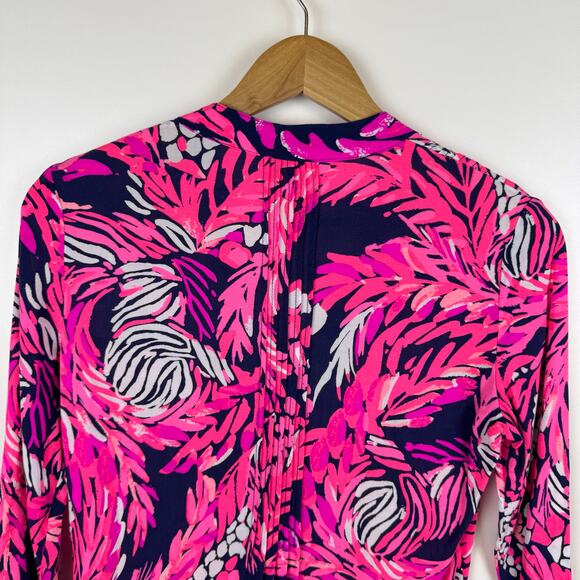 Lilly‎ Pulitzer Womens Sarasota Tunic in A Jungle In Here Sz XXS Vacation Preppy - Picture 4 of 11